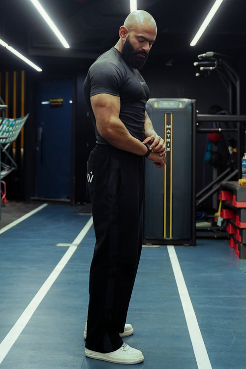 NVRST Black Sweatpants