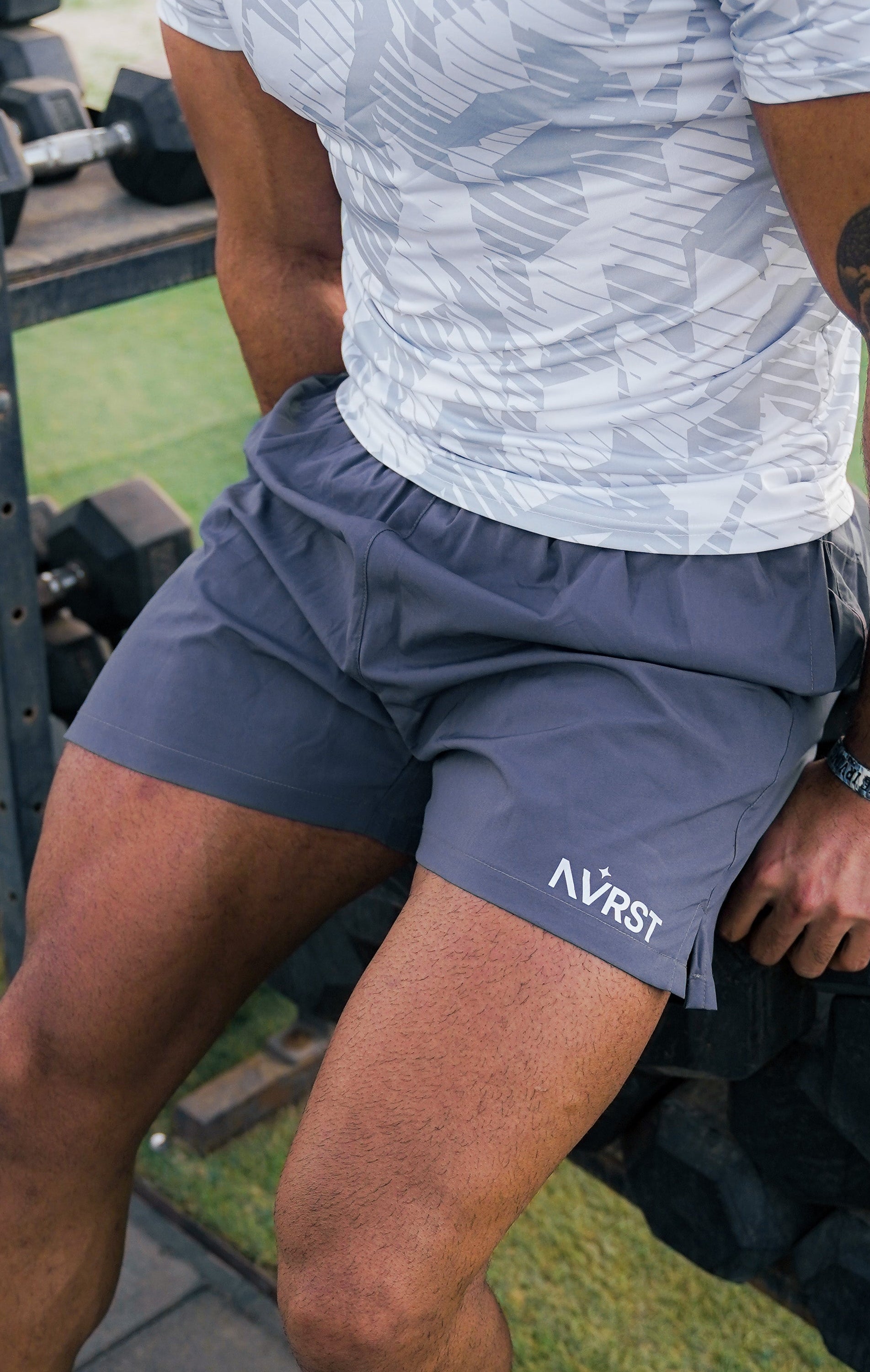 NVRST GREY SHORT