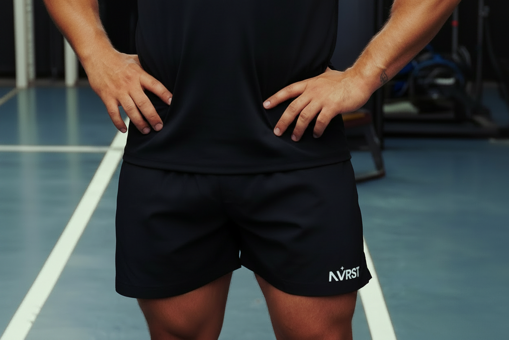 NVRST BLACK SHORT 2x1