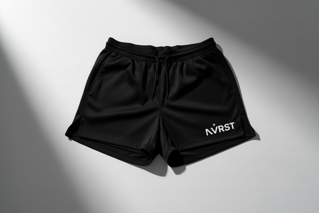 NVRST BLACK SHORT 2x1