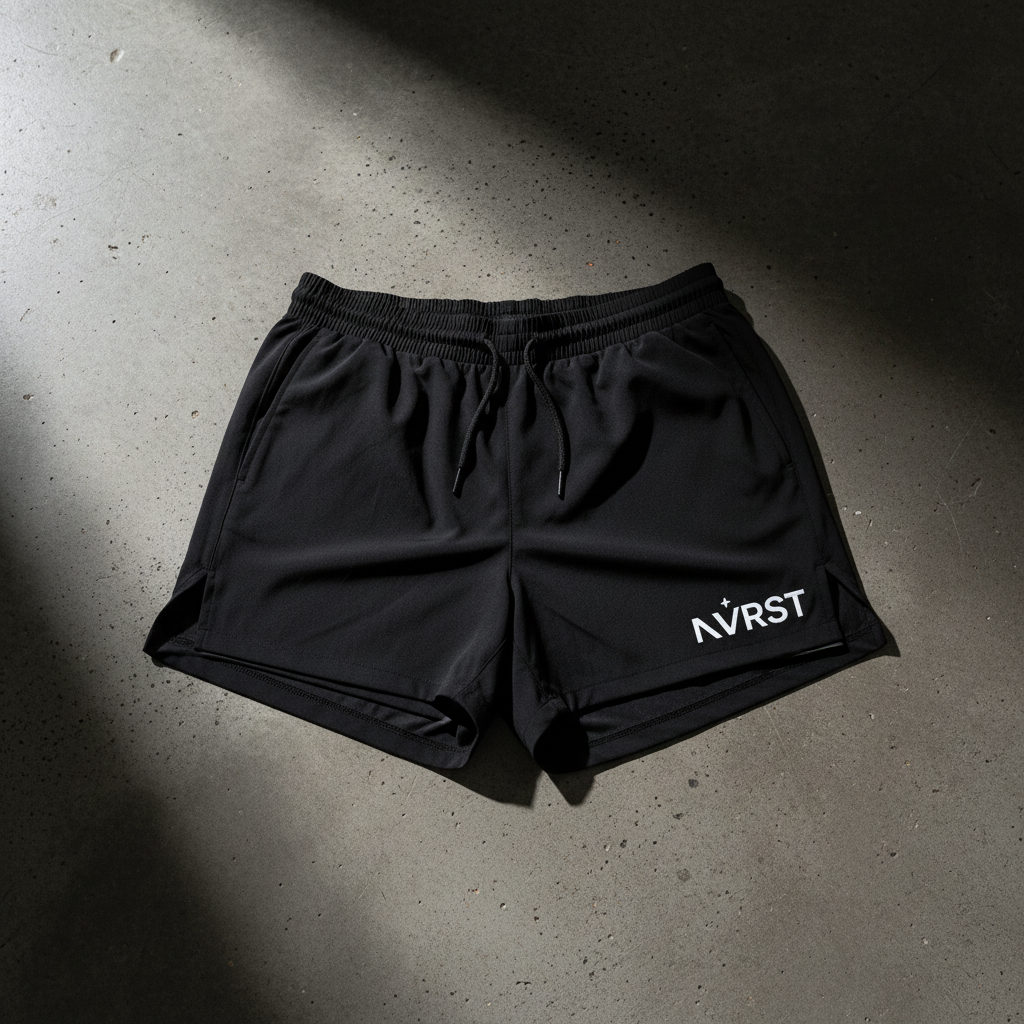 NVRST BLACK SHORT 2x1