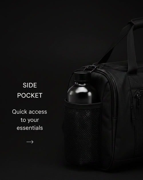 NVRST Apex Duffel Bag Black