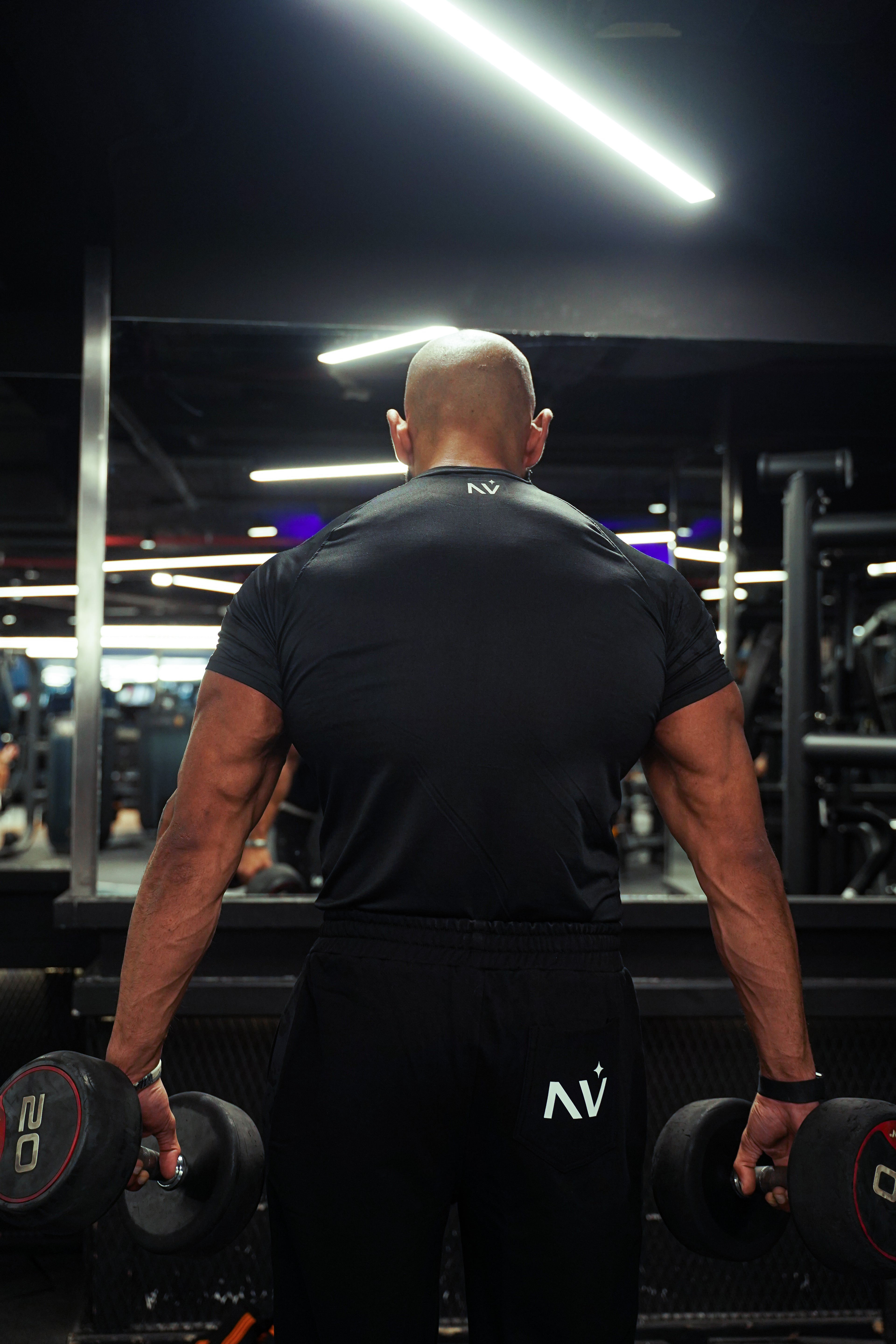 Nvrst Shoulder Camo Compression T-shirt