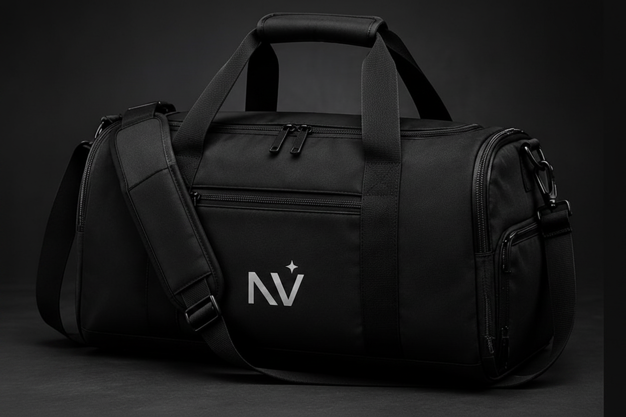 NVRST Apex Duffel Bag Black