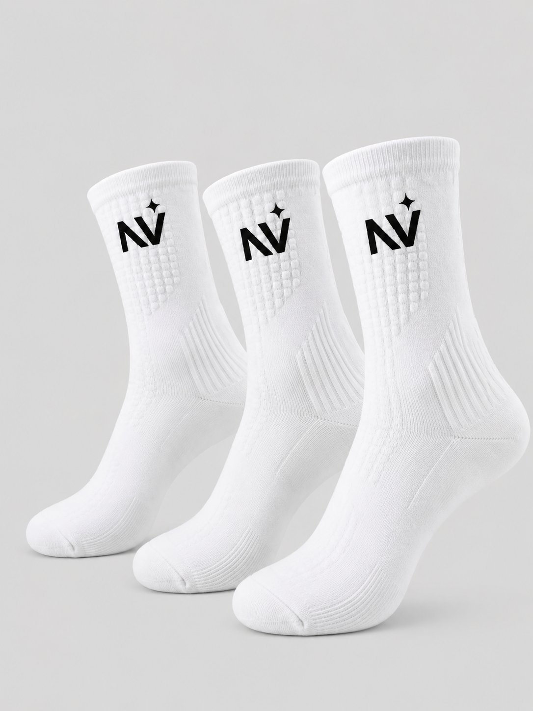 NVRST Performance Sport Socks white