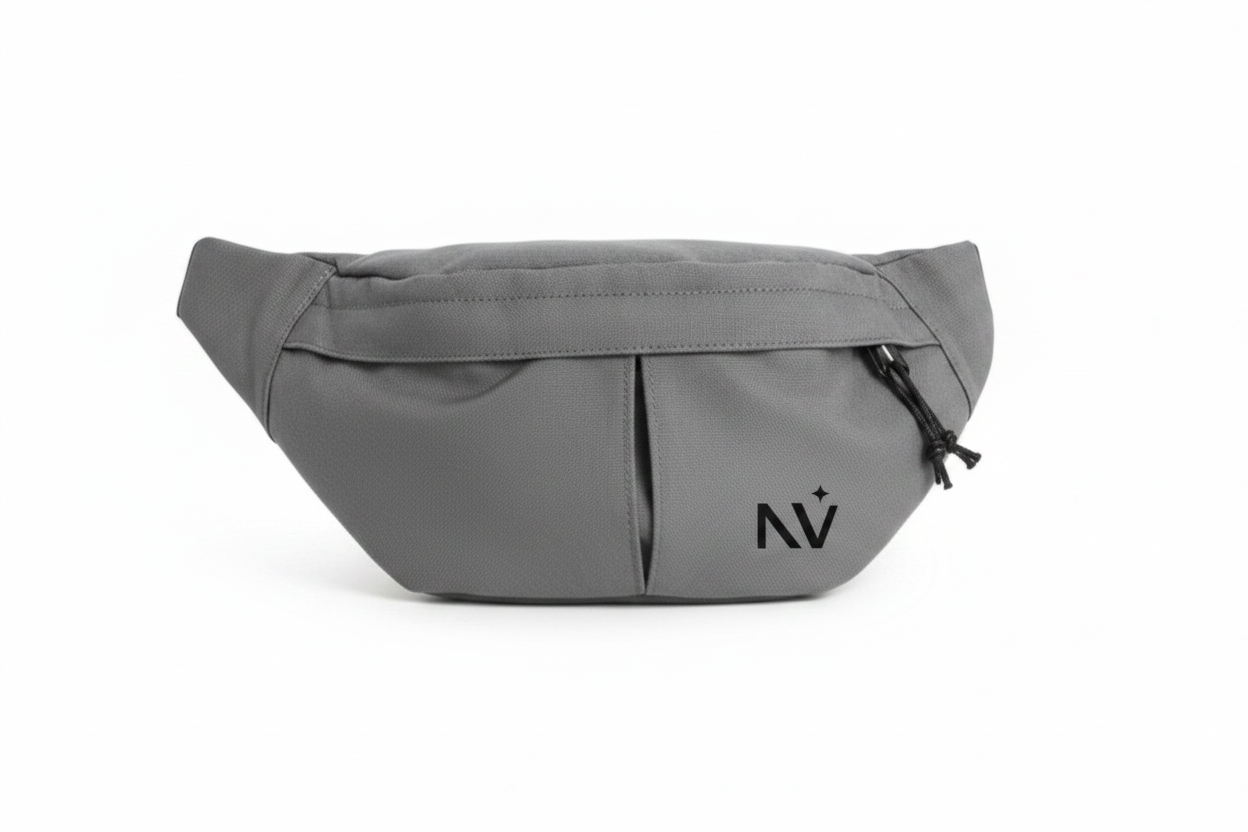 NVRST Essential Crossbody Bag Grey