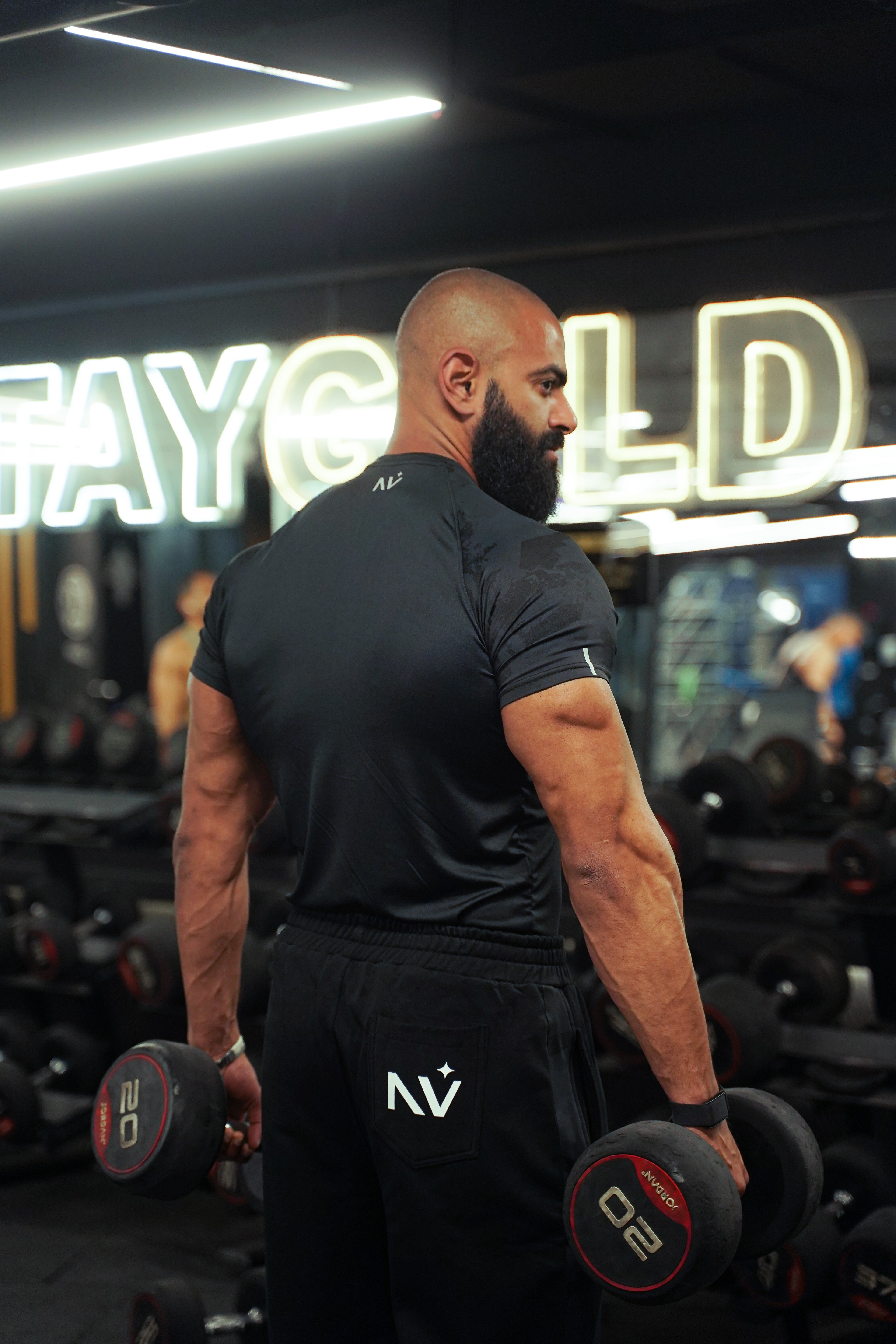 Nvrst Shoulder Camo Compression T-shirt